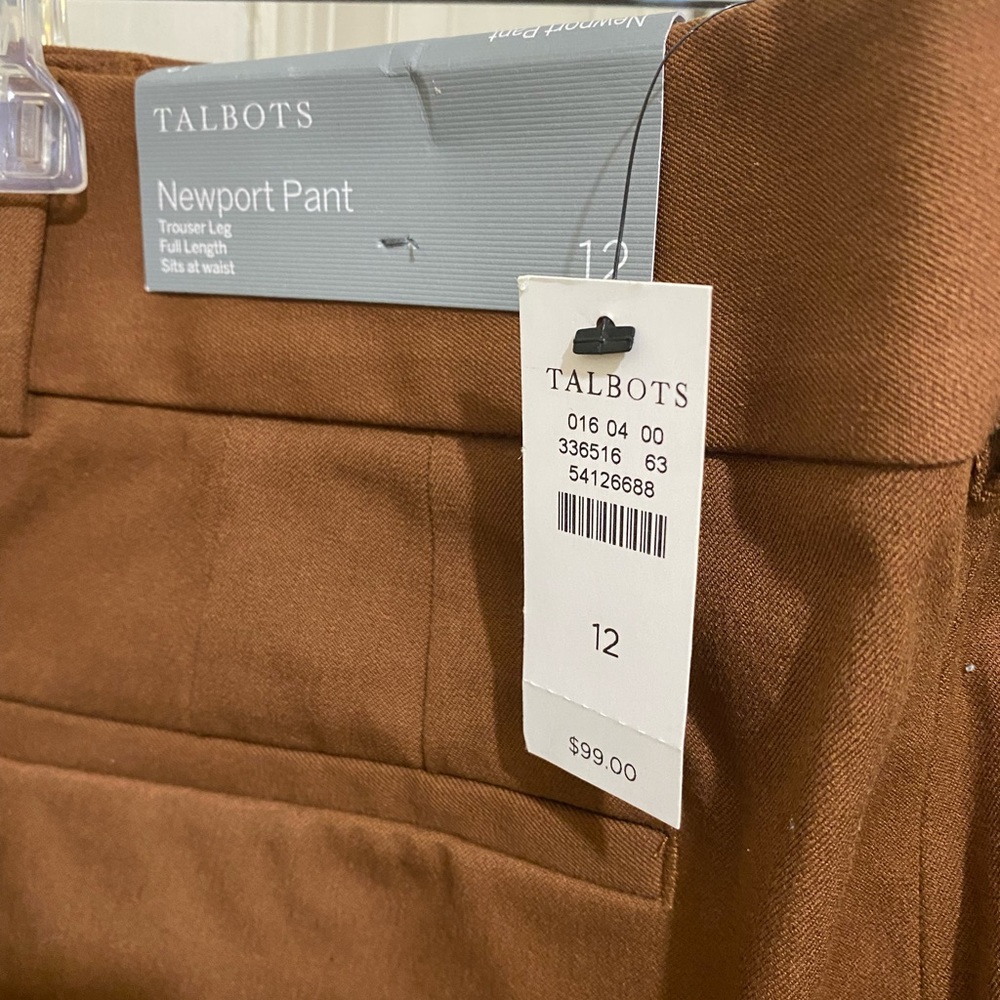 TALBOTS NEWPORT PANT - Picture 5 of 6